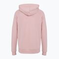 Felpa con cappuccio Under Armour Rival Fleece da uomo, rosa/bianco 4