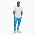 Pantaloni Under Armour Rival Terry Printed Jogger da uomo blu etere/bianco anice 2