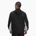 Giacca a vento Under Armour Rival Woven da uomo nero/nero/bianco 2