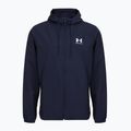 Giacca da uomo Under Armour Rival Woven Windbreaker midnight navy/midnight navy/white 3