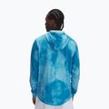 Felpa Under Armour Rival Terry stampata da uomo blu etere/bianco anice 2