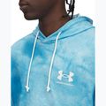 Felpa Under Armour Rival Terry stampata da uomo blu etere/bianco anice 3