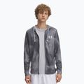 Felpa Under Armour Rival Terry Printed FZ Uomo castlerock/onyx bianco