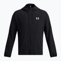 Giacca da allenamento Under Armour Vibe Woven nero/bianco 3