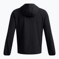 Giacca da allenamento Under Armour Vibe Woven nero/bianco 4
