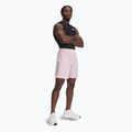Pantaloncini da allenamento Under Armour Woven Wordmark prime rosa/nero da uomo 2