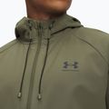 Giacca da allenamento Under Armour Vibe Woven Marine verde/nero 3