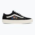 Scarpe Vans Old Skool nere a fiori 2