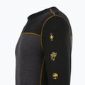 Maglia termica a maniche lunghe da uomo Smartwool Classic Thermal Merino Base Layer Colorblock Crew Boxed charcoal/honey gold 6