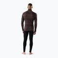 Felpa termica da uomo Smartwool Classic Thermal Merino Base Layer 1/4 Zip Boxed colore mink color shift 2