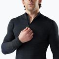 Maglia termica da uomo Smartwool Intraknit Thermal Merino Base Layer 1/4 Zip charcoal/nightfall blue 2