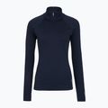 Felpa termica donna Smartwool Classic Thermal Merino Base Layer 1/4 Zip Boxed deep navy