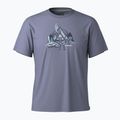 T-shirt da trekking uomo Smartwool Alpine A-Frame Graphic Tee nightfall blue