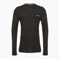 Maglia a manica lunga da uomo Smartwool Merino Hemp Blend Gear Up Graphic nero melange 3
