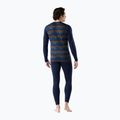 Maglia termica a manica lunga da uomo Smartwool Merino 250 Baselayer Crew Boxed deep navy geo peaks 2