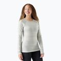 Maglia termica a maniche lunghe da donna Smartwool Merino 250 Baselayer Crew Boxed colore grigio chiaro shift