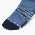 Calze Smartwool Hike Light Cushion Mountain Pattern Crew nightfall blue 3