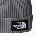 Cappello invernale per bambini con polsino a scatola con logo The North Face 2