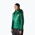 Piumino da donna The North Face Summit Breithorn Hoodie nebula green/evergreen 4