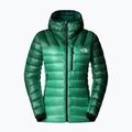 Piumino da donna The North Face Summit Breithorn Hoodie nebula green/evergreen 5