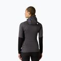 Felpa donna The North Face Polartec Powergrid Stormgap Hoodie anthracite grey/black 3