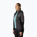 Felpa donna The North Face Polartec Powergrid Stormgap Hoodie anthracite grey/black 4