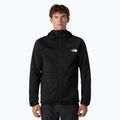 Felpa da uomo The North Face Meteora Full Zip nera
