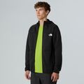 Felpa da uomo The North Face Meteora Full Zip nera 4