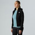 Felpa da donna The North Face Meteora Full Zip nera 4