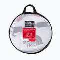 Borsa da viaggio The North Face Base Camp Duffel S 50 l bianco/nero/rosso elevazione 2
