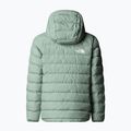 Giacca a piumino per bambini The North Face Reversible Perrito Hooded slate moss 7