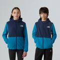Felpa in pile per ragazzi The North Face Teen Glacier Full Zip Hoodie dusk blue/summit navy 3