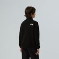Felpa in pile per bambini The North Face Teen Glacier 1/4 Zip nera 5