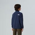 Felpa in pile per bambini The North Face Teen Glacier 1/4 Zip summit navy 5