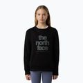 Felpa donna The North Face Reflective Logo Relaxed Crew nera