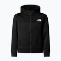 Felpa per bambini The North Face Teen Reaxion Full Zip Hoodie tnf black