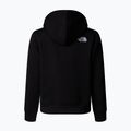 Felpa per bambini The North Face Teen Drew Peak Pullover Hoodie nera 2