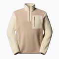 Felpa da uomo The North Face Yumiori 1/4 Zip grigio fungo/grigio ghiaia/marrone moka 4