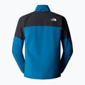 Felpa da uomo The North Face Glacier Heavyweight Full Zip dusk blue/asphalt grey 5