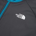 Felpa da uomo The North Face Glacier Heavyweight Full Zip HD blu crepuscolo/grigio asfalto 3