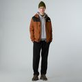 Giacca impermeabile da uomo The North Face Antora burnt umber/black 2
