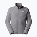 Felpa in pile da uomo The North Face Glacier Fleece mid grey heather 5