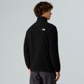 Felpa in pile da uomo The North Face Glacier Fleece nero 3