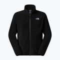 Felpa in pile da uomo The North Face Glacier Fleece nero 5