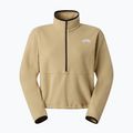 Felpa donna The North Face Glacier Fleece 1/2 Zip Short khaki stone 4