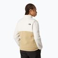 Felpa in pile da donna The North Face Yumiori Full Zip cachi stone/bianco dune 3
