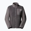 Felpa da donna in pile The North Face Yumiori Full Zip grigio antracite/fumè 5
