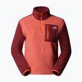 The North Face donna Yumiori 1/4 Zip felpa mars dust/sumac/solar flare 4