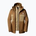 Giacca da snowboard da uomo The North Face Fourbarrel Triclimate utility brown/khaki 8