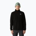 Felpa in pile da uomo The North Face Glacier Fleece 1/4 Zip nero 6